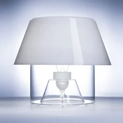 Fosto Sisustusvalaisimet*Lamppa Ø 300 mm pöytävalaisin opaalinvalkea / kirkas