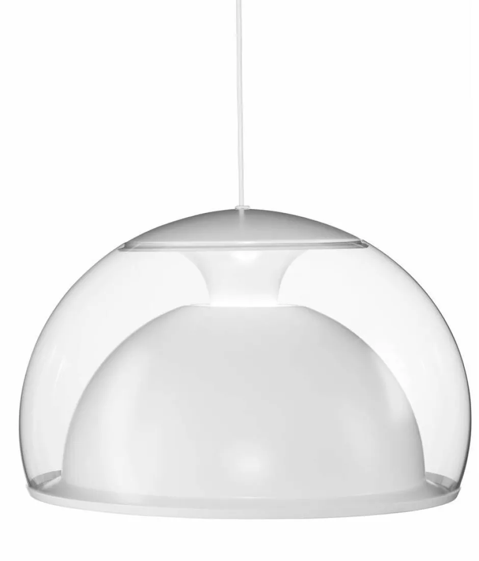 Fosto Sisustusvalaisimet*Siluette Ø 460 mm riippuvalaisin kirkas/valkoinen