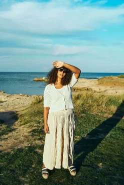 Freequent Hameet Ja Haalarit*hame FqNello-Skirt Moonbeam