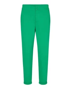 Freequent Housut*housut FqNanni-Ankle-Pa Bright green / Vihreu00e4
