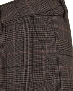 Freequent Housut*housut FqRex-pants Black w. Coffee Bean