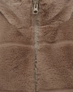 Freequent Talvitakit*liivi FqFoxy-waistcoat Desert Taupe