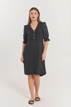 Freequent Vapaa-Ajan Mekot*mekko FqLaluna-Dress Black