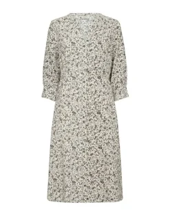 Freequent Vapaa-Ajan Mekot*mekko FqMolli-dress Moonbeam w. Black