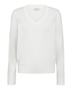 Freequent Neulepuserot*neule Fqkatie-pullover Star Offwhite