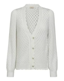 Freequent Neuletakit*neuletakki FqGina-cardigan OFFWHITE