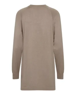Freequent Neuletakit*neuletakki FqPlain-cardigan Simply taupe