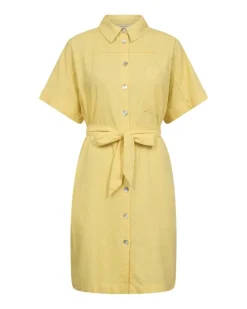 Freequent Vapaa-Ajan Mekot*paitamekko FqLava-shirtdress Goldfinch