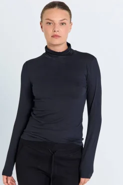 Freequent Trikoopaidat Ja Colleget*poolopaita FqLiana-Ls Black / musta
