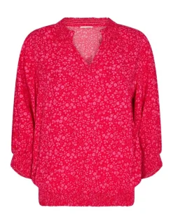 Freequent Puserot*pusero FqAdney-blouse Lollipop w. carmine rose