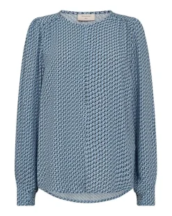 Freequent Puserot*pusero FqAdney-blouse Della robbia blue / Black