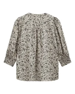 Freequent Puserot*pusero FqMolli-shirt Moonbeam w. Black