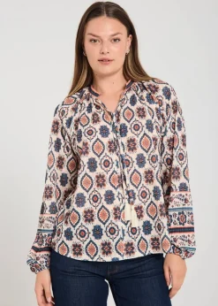 Freequent Puserot*pusero FqNomes-blouse Black w.Moonbeam