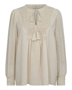 Freequent Puserot*pusero FqReva-blouse Moonbeam