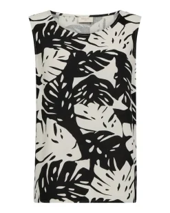 Freequent Topit*toppi FqLavisco-top Moonbeam w. Black
