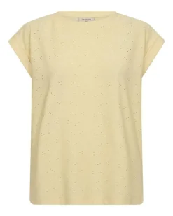 Freequent Trikoopaidat Ja Colleget*t-paita FqBlond-Tee-Flower
