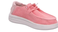 Fusion Kangaskengät*kangaskengät Lily Washed canvas baby pink