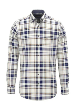 Fynch-Hatton Kauluspaidat*paita 1509 8870 638 Misty Blue