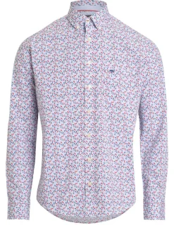Fynch-Hatton Kauluspaidat*paita 1512 5930 Casual fit 341 Cranberry red