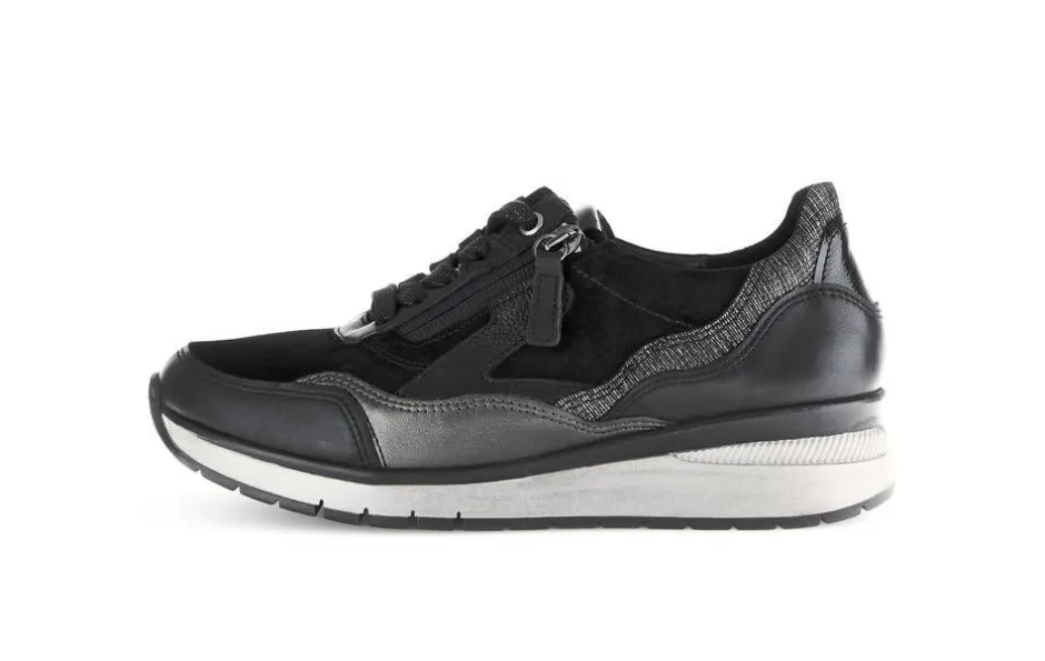 Gabor Tennarit Ja Sneakerit*sneakerit 56.306.67 Capri 67 Schwarz / Asfalto