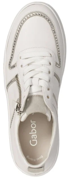 Gabor Tennarit Ja Sneakerit|Kävelykengät*tennarit 43.341.21 Best Fitting 21 Weiss / Lightgrey