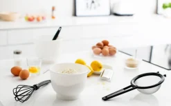 Gastromax Leivonta|Keittiötarvikkeet*Vatkauskulho kannella 1,5 L valkoinen