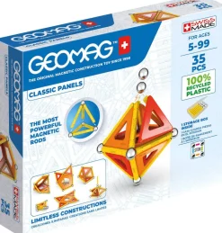 Geomag Leikkiaseet, Työkalut Ja Rakentelu*Classic Panels 35 osaa