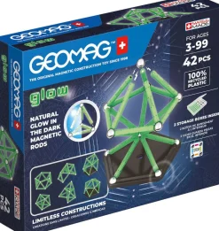 Geomag Leikkiaseet, Työkalut Ja Rakentelu*Glow Rakennussetti 42 osaa