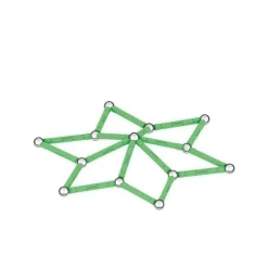Geomag Leikkiaseet, Työkalut Ja Rakentelu*Glow Rakennussetti 42 osaa