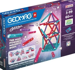 Geomag Leikkiaseet, Työkalut Ja Rakentelu*Glitter 60 osaa