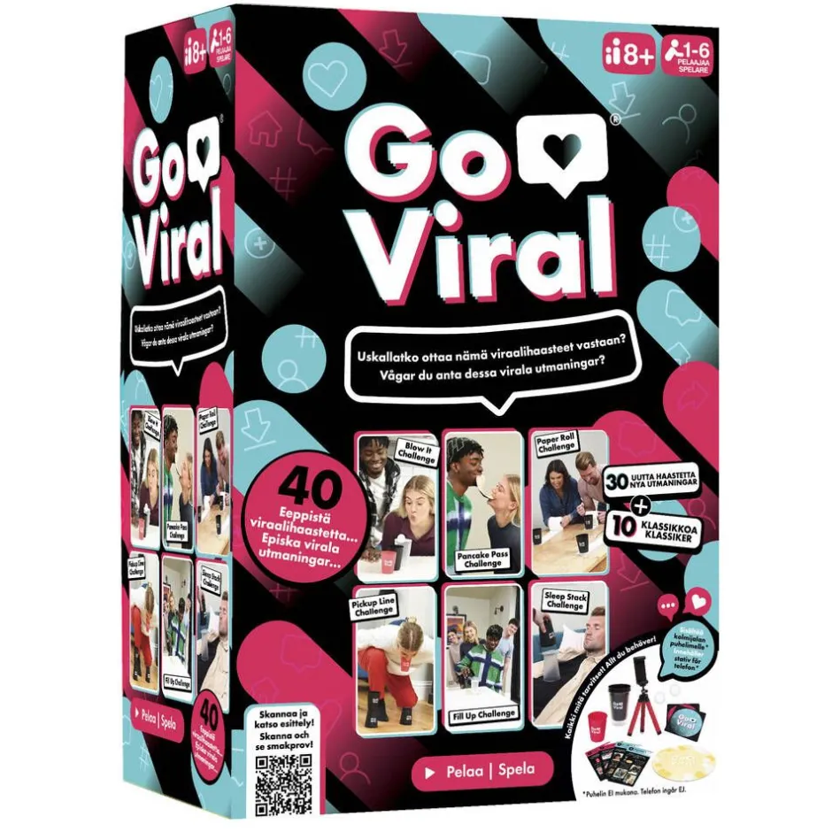 Go Viral Pelit Ja Palapelit*partypeli