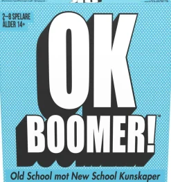 Goliath Pelit Ja Palapelit*peli Ok Boomer Svenska