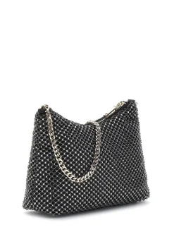 Guess Juhlalaukut*juhlalaukku Pwe Zalina Top Zip Shoulder bag Pwe Pewter