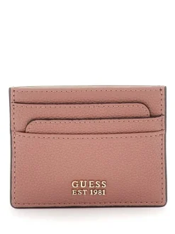 Guess Lompakot*korttikotelo Row Meridian Slg Card Holder Row Rosewood