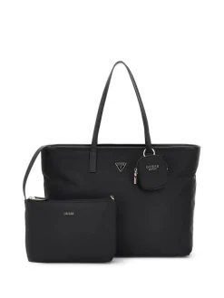 Guess Laukut Ja Kassit*laukku Bla Eco Gemma Large Tech Tote Bla Black