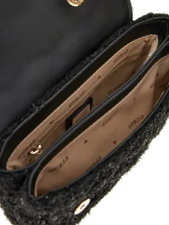 Guess Laukut Ja Kassit*laukku Bla Giully Mini 2 Comp Cnvrtbl Flp Bla Black
