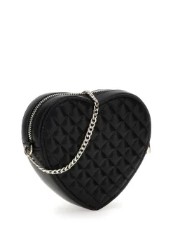 Guess Laukut Ja Kassit*laukku Bla Rianee Quilt Heart Bag Bla Black