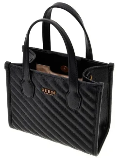 Guess Laukut Ja Kassit*laukku Bla Silvana 2 Comp Mini Tote Bla Black