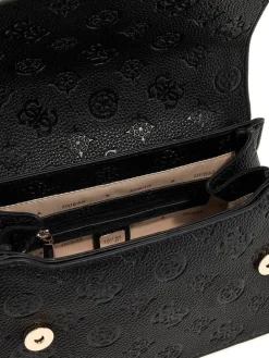 Guess Laukut Ja Kassit*laukku Blo Cresidia II Cnvrtbl Xbody Flap Blo Black logo