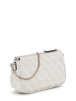 Guess Laukut Ja Kassit*laukku Bnn Noelle Dbl Pouch Crossbody Bnn Bone logo