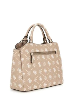 Guess Laukut Ja Kassit*laukku Bsg Silia Girlfreiend Satchel Bsg Biscotti logo