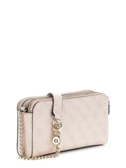 Guess Laukut Ja Kassit*laukku Dre Eco Erica Status Crossbody Dre Dusty Rose logo