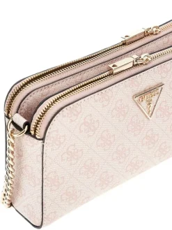 Guess Laukut Ja Kassit*laukku Dre Eco Erica Status Crossbody Dre Dusty Rose logo