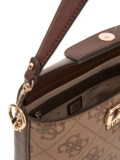Guess Laukut Ja Kassit*laukku HWOS99 01010 Lgw Karnilla Logo Bucket Lgw Logo / Brown