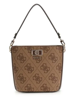 Guess Laukut Ja Kassit*laukku HWOS99 01010 Lgw Karnilla Logo Bucket Lgw Logo / Brown
