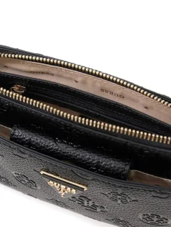 Guess Laukut Ja Kassit*laukku HWPD98 88720 Blo Cresidia II Mini Xbody Top Zip Blo Black logo