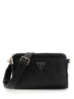 Guess Laukut Ja Kassit*laukku HWPD98 88720 Blo Cresidia II Mini Xbody Top Zip Blo Black logo