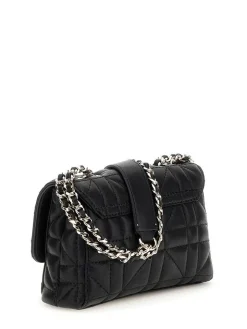 Guess Laukut Ja Kassit*laukku HWQG96 25780 Bla Edita Mimi Cnvrtble Xbdy Flap Bla Black
