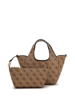 Guess Laukut Ja Kassit*laukku Ltl Calista 2 in 1 Mini Tote Ltl Latte logo