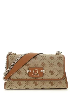 Guess Laukut Ja Kassit*laukku Ltl Neda Convertible Xbody Flap Ltl Latte logo